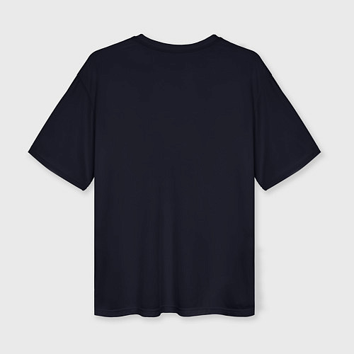Женская футболка оверсайз Котик с молниями / 3D-принт – фото 2