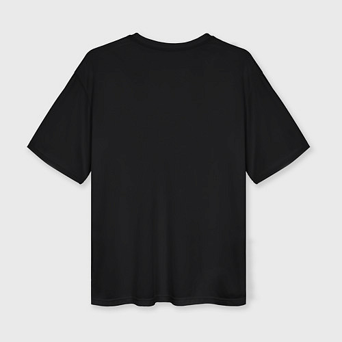 Женская футболка оверсайз Ювелирная буква А / 3D-принт – фото 2