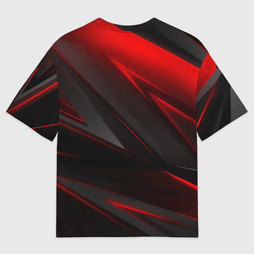 Женская футболка оверсайз Pikachu Rock style / 3D-принт – фото 2