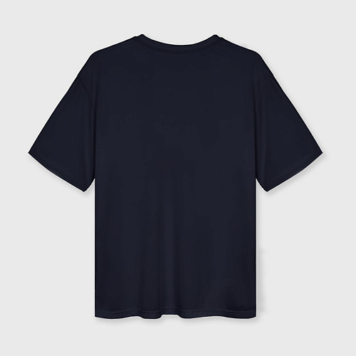 Женская футболка оверсайз Хомяк в неоновых красках / 3D-принт – фото 2