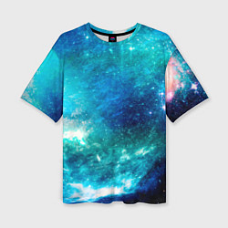 Женская футболка оверсайз Звёздная Вселенная