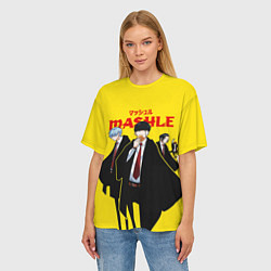 Футболка оверсайз женская Magic And Muscles, цвет: 3D-принт — фото 2