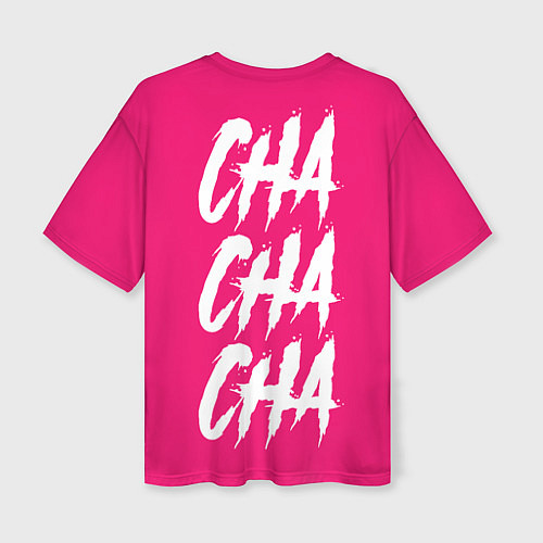 Женская футболка оверсайз Сha Cha Cha: Eurovision 23 Finland / 3D-принт – фото 2