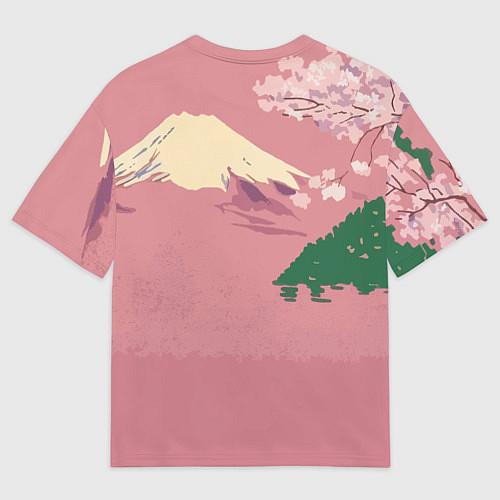 Женская футболка оверсайз Капибара - Бусидо - кодекс самурая / 3D-принт – фото 2