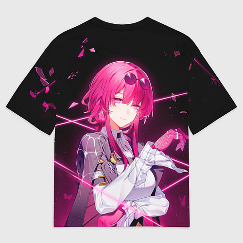 Женская футболка оверсайз Хонкай Стар Рейл: Кафка / 3D-принт – фото 2