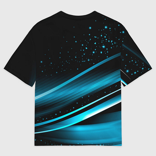 Женская футболка оверсайз BMW sign БМВ / 3D-принт – фото 2