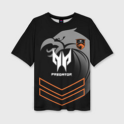 Женская футболка оверсайз Форма TNC Predator