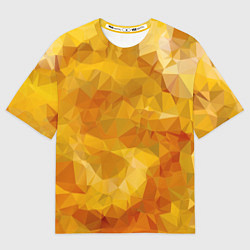 Футболка оверсайз женская Yellow style, цвет: 3D-принт