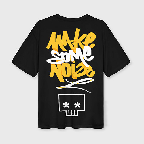 Женская футболка оверсайз Zombie - Noize MC / 3D-принт – фото 2