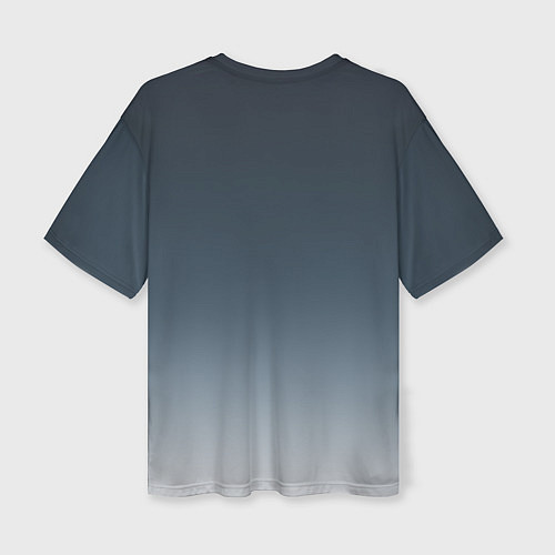 Женская футболка оверсайз Ворон викинг / 3D-принт – фото 2