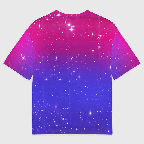 Женская футболка оверсайз Daft Punk Discovery / 3D-принт – фото 2