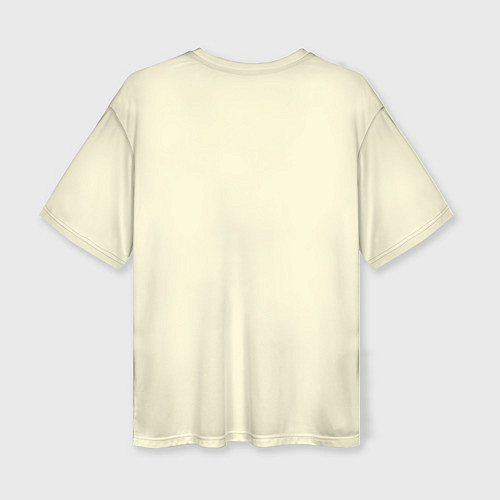 Женская футболка оверсайз Кейт Харинг - Пиза 1989 / 3D-принт – фото 2