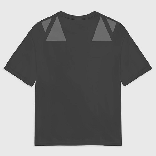 Женская футболка оверсайз Detroit: Become classy human / 3D-принт – фото 2