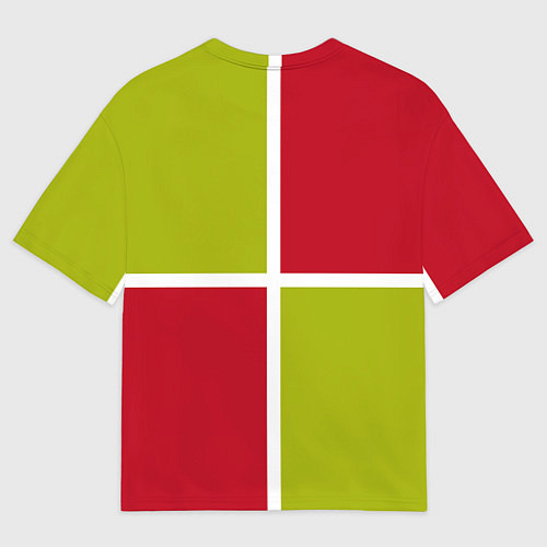 Женская футболка оверсайз Уфа ФК / 3D-принт – фото 2