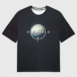 Футболка оверсайз женская Starfield lost in spaсe, цвет: 3D-принт