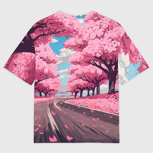 Женская футболка оверсайз Пауэр - Человек бензопила / 3D-принт – фото 2