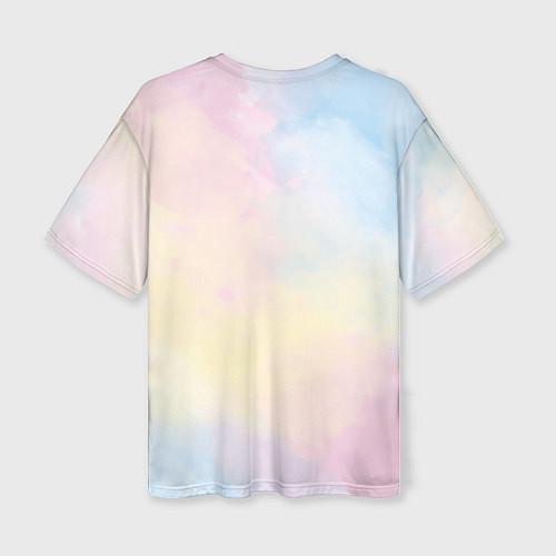 Женская футболка оверсайз Tie dye из сериала убийства в одном здании / 3D-принт – фото 2