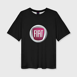 Женская футболка оверсайз Fiat sport pro