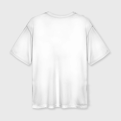 Женская футболка оверсайз Шеф поварской китель / 3D-принт – фото 2