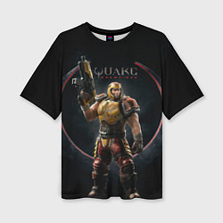 Футболка оверсайз женская Quake - Ranger, цвет: 3D-принт