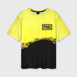 Женская футболка оверсайз PUBG online
