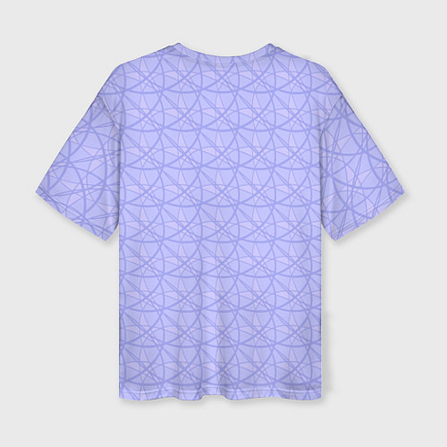 Женская футболка оверсайз Звёздные дуги / 3D-принт – фото 2