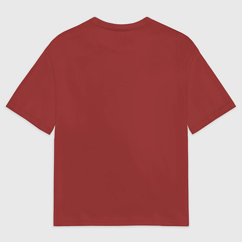 Женская футболка оверсайз НГ без костюма / 3D-принт – фото 2