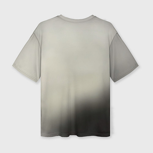 Женская футболка оверсайз Инопланетный захватчик / 3D-принт – фото 2