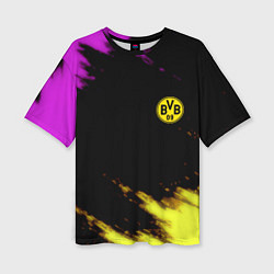 Женская футболка оверсайз Borussia Dortmund sport