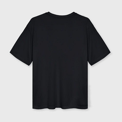 Женская футболка оверсайз Саната диджей / 3D-принт – фото 2