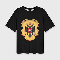 Женская футболка оверсайз Имперский герб символкика