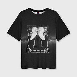 Футболка оверсайз женская Depeche Mode - Memento mori worldwilde tour, цвет: 3D-принт