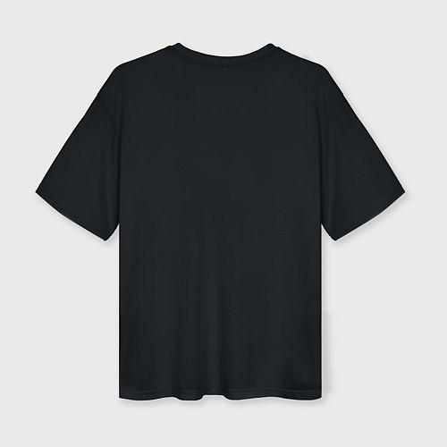 Женская футболка оверсайз Огненный символ орла / 3D-принт – фото 2