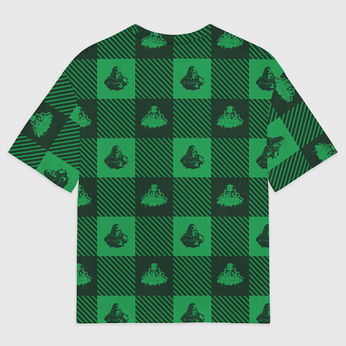 Женская футболка оверсайз Паттерн Братство стали / 3D-принт – фото 2