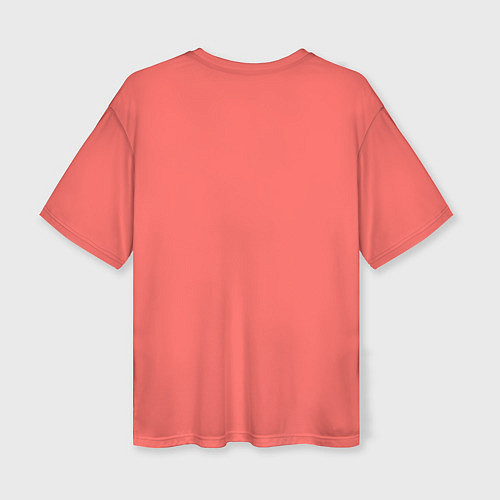 Женская футболка оверсайз Влюбленные совушки / 3D-принт – фото 2