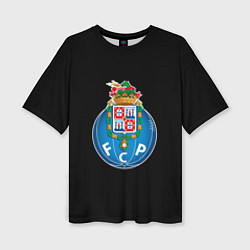 Женская футболка оверсайз Porto fc club