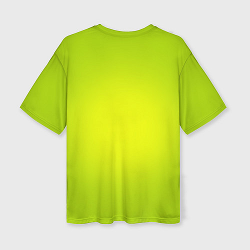 Женская футболка оверсайз Чикен Ган - игра / 3D-принт – фото 2