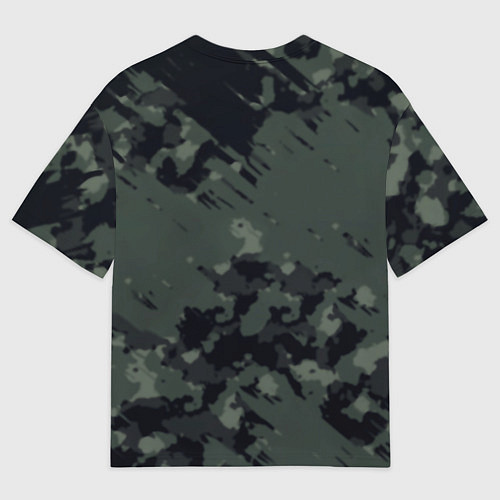 Женская футболка оверсайз 7 days to die милитари / 3D-принт – фото 2