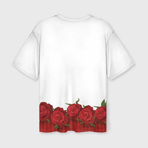 Женская футболка оверсайз Самая лучшая в мире тёща / 3D-принт – фото 2