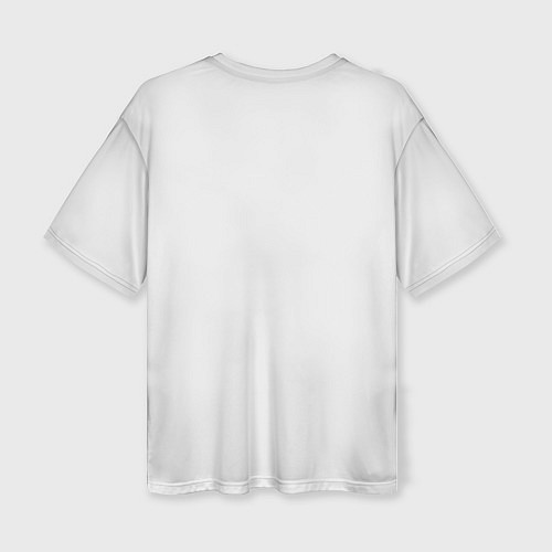 Женская футболка оверсайз Фантастический волк / 3D-принт – фото 2