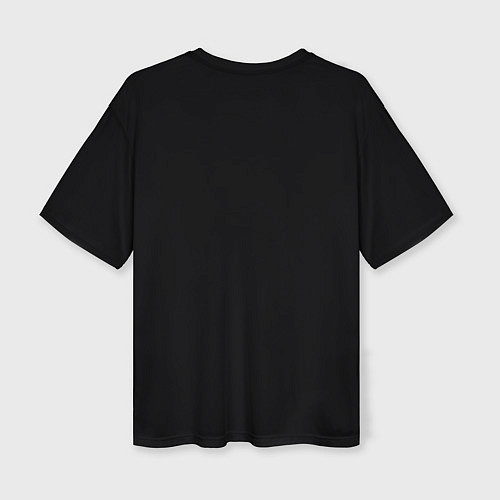 Женская футболка оверсайз Глаз черной пантеры на черном фоне / 3D-принт – фото 2