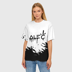 Футболка оверсайз женская Adele album, цвет: 3D-принт — фото 2