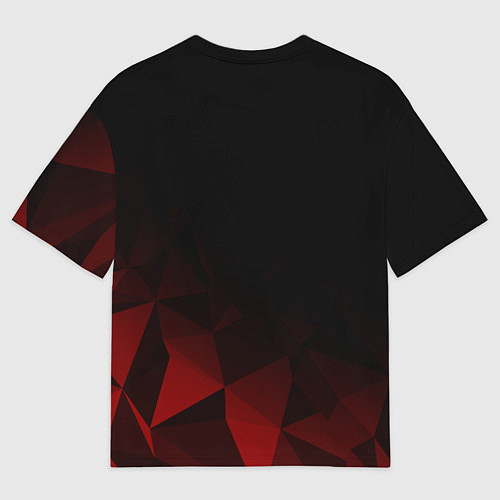 Женская футболка оверсайз Geely / 3D-принт – фото 2