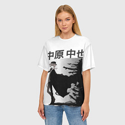 Футболка оверсайз женская Nakahara Chya, цвет: 3D-принт — фото 2