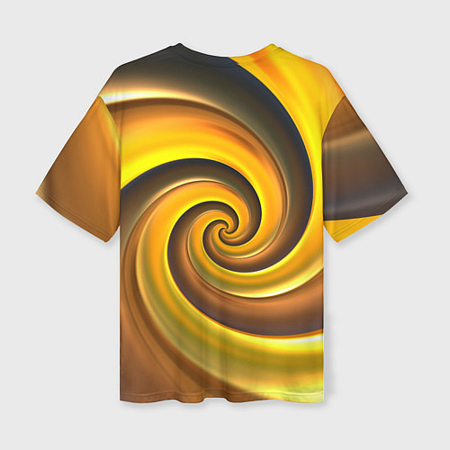 Женская футболка оверсайз Голова кота Шлепы / 3D-принт – фото 2