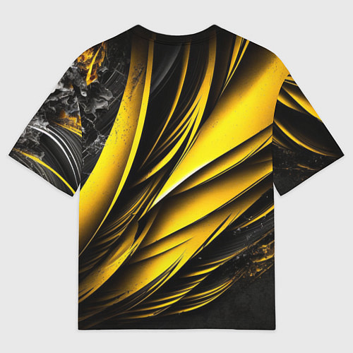 Женская футболка оверсайз Пикачу на красном мотоцикле / 3D-принт – фото 2