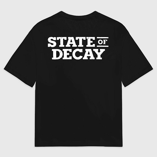 Женская футболка оверсайз State of Decay / 3D-принт – фото 2