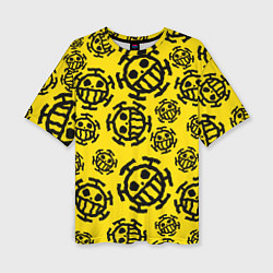 Футболка оверсайз женская One Piece Trafalgar Law, цвет: 3D-принт