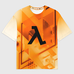 Футболка оверсайз женская Half life rusty steel, цвет: 3D-принт