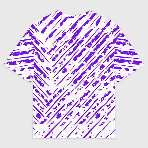 Женская футболка оверсайз Doom neon retro / 3D-принт – фото 2